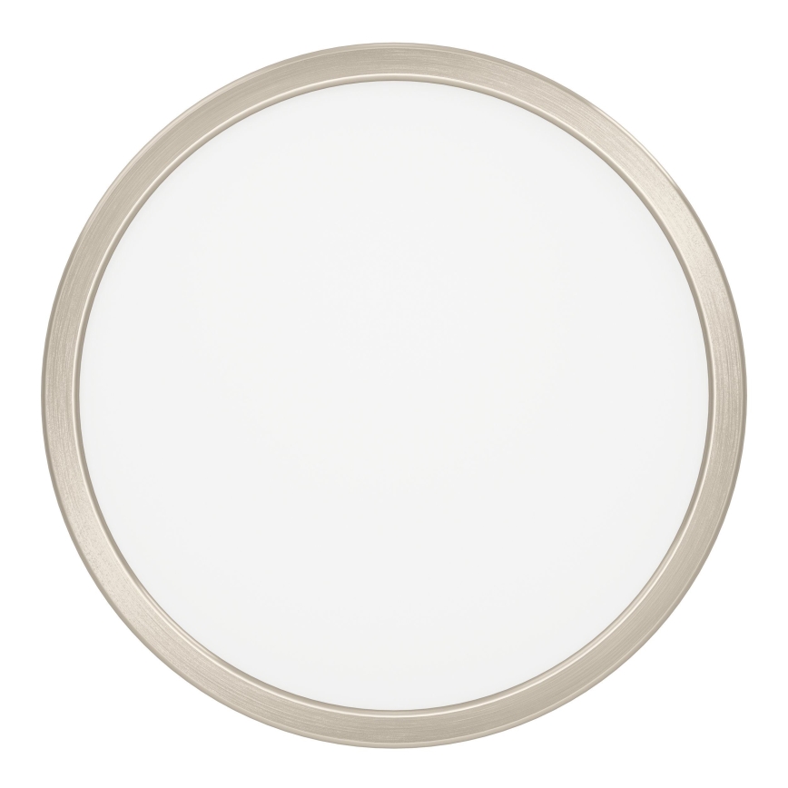 Eglo - LED Stropní svítidlo LED/14,2W/230V 2700/4000/6500K pr. 27,8 cm matný chrom