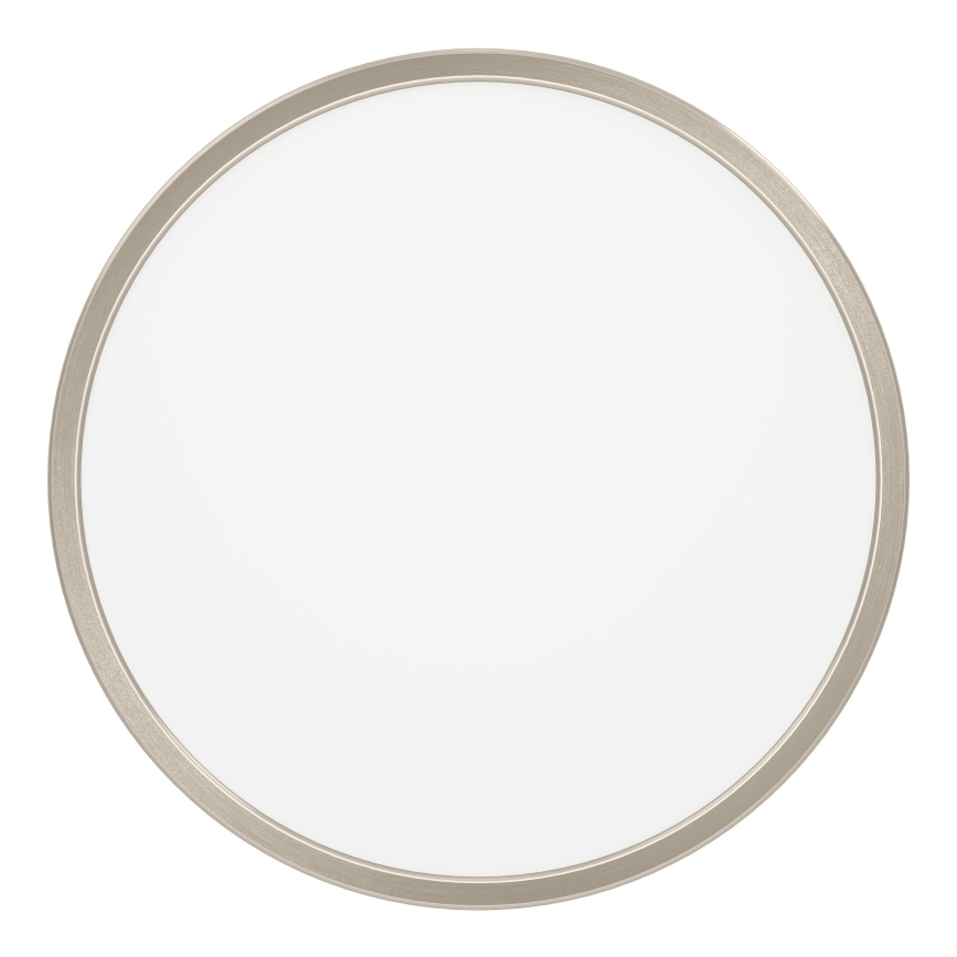 Eglo - LED Stropní svítidlo LED/17W/230V 2700/4000/6500K pr. 38,9 cm matný chrom