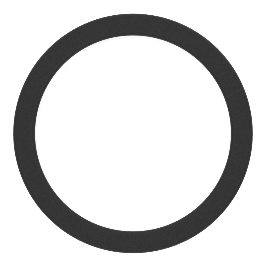 Eglo - LED Koupelnové stropní svítidlo LED/7,5W/230V pr. 16,6 cm IP44 černá