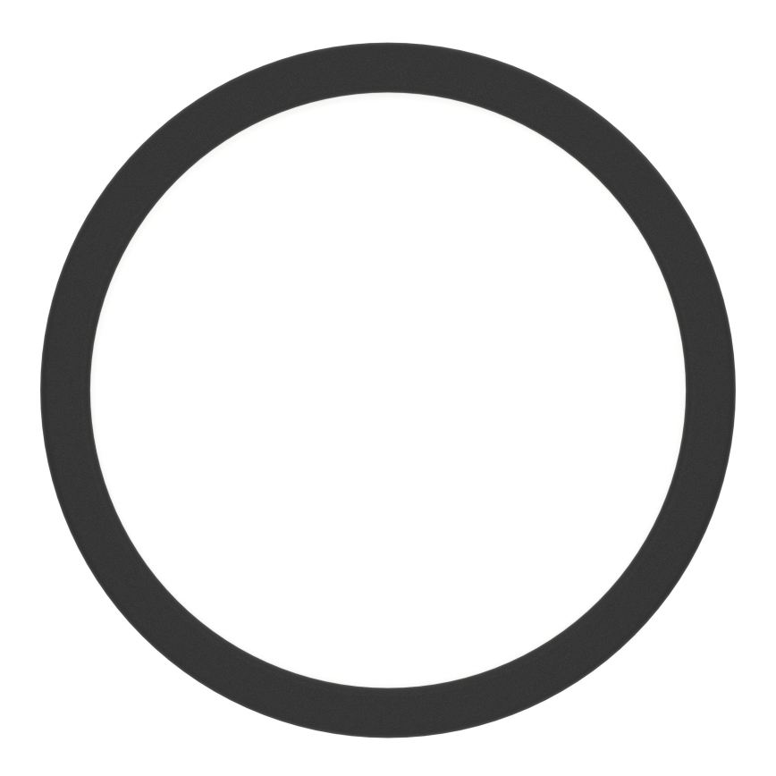 Eglo - LED Koupelnové stropní svítidlo LED/11,5W/230V pr. 21,1 cm IP44 černá