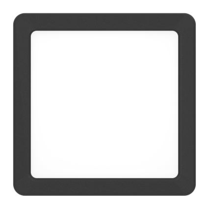 Eglo - LED Koupelnové stropní svítidlo LED/7W/230V 15x15 cm IP44 černá