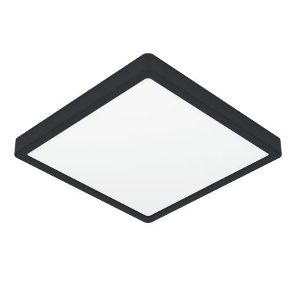 Eglo - LED Koupelnové stropní svítidlo LED/13W/230V 29x29 cm IP44 černá