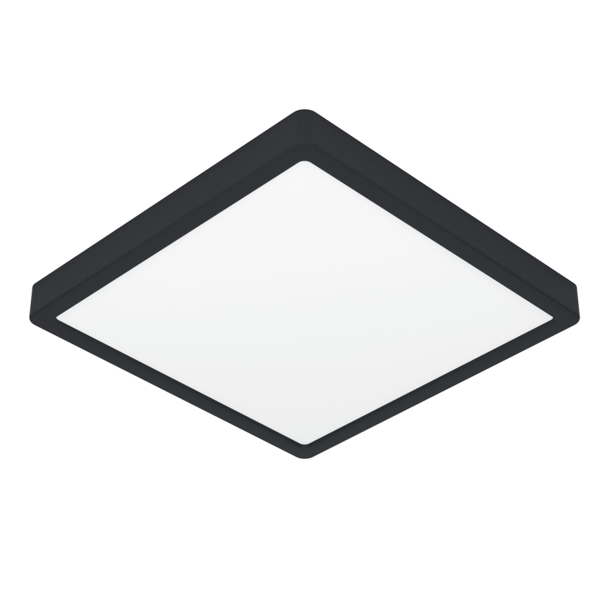 Eglo - LED Koupelnové stropní svítidlo LED/13W/230V 29x29 cm IP44 černá