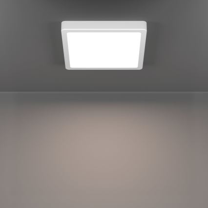 Eglo - LED Koupelnové stropní svítidlo LED/10,5W/230V 22x22 cm IP44 bílá