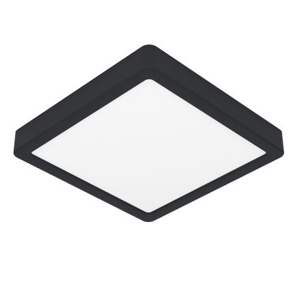 Eglo - LED RGBW Stmívatelné koupelnové stropní svítidlo LED/10,5W/230V 2700-6500K 22x22 cm IP44 černá