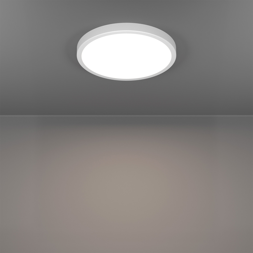 Eglo - LED RGBW Stmívatelné koupelnové stropní svítidlo LED/14,3W/230V 2700-6500K pr. 27,8 cm IP44 bílá