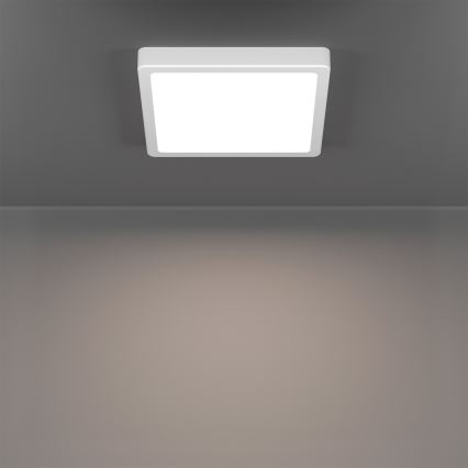 Eglo - LED RGBW Stmívatelné koupelnové stropní svítidlo LED/10,5W/230V 2700-6500K 22x22 cm IP44 bílá