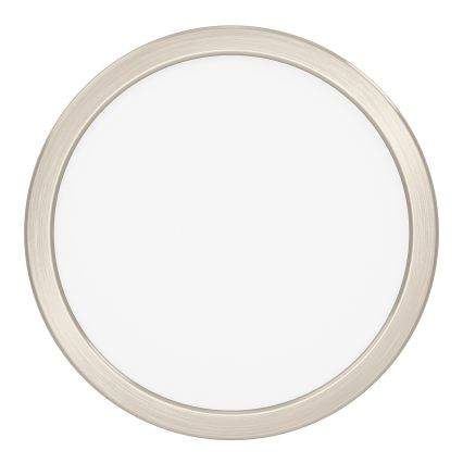 Eglo - LED RGBW Stmívatelné koupelnové stropní svítidlo LED/11,2W/230V 2700-6500K pr. 21,1 cm IP44 matný chrom