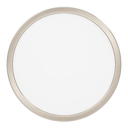 Eglo - LED RGBW Stmívatelné koupelnové stropní svítidlo LED/14,3W/230V 2700-6500K pr. 27,8 cm IP44 matný chrom