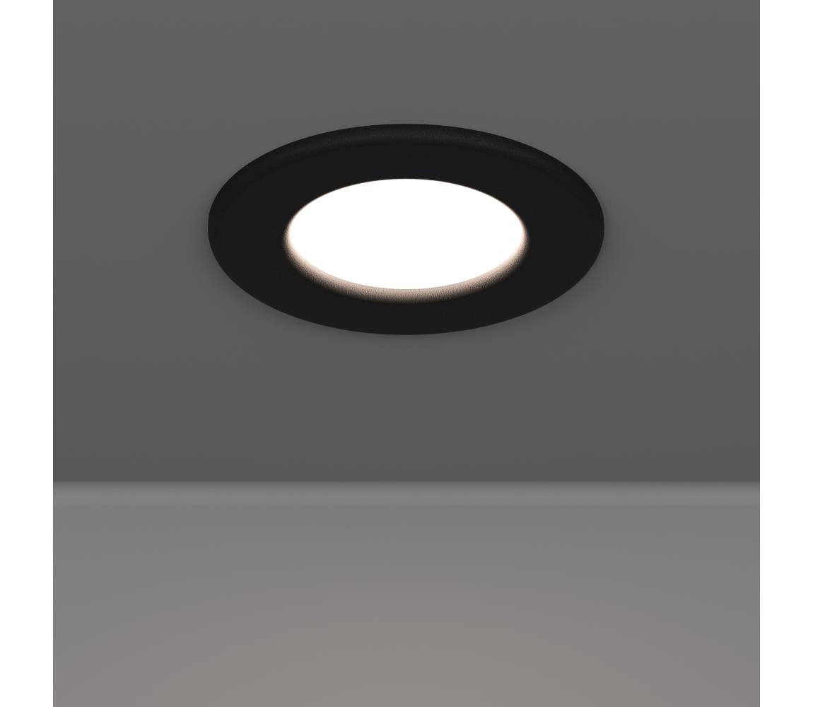 Eglo 901386 - LED Podhledové svítidlo FUEVA LED/3,7W/230V pr. 8,8 cm černá 901386