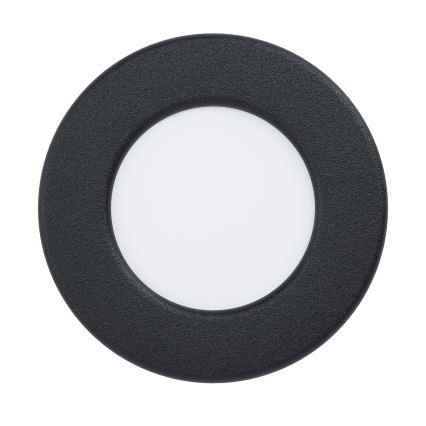 Eglo - LED Podhledové svítidlo LED/3,7W/230V 2700/4000/6500K pr. 8,8 cm černá