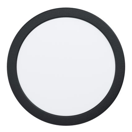 Eglo - LED Podhledové svítidlo LED/18,5W/230V 2700/4000/6500K pr. 21,6 cm černá