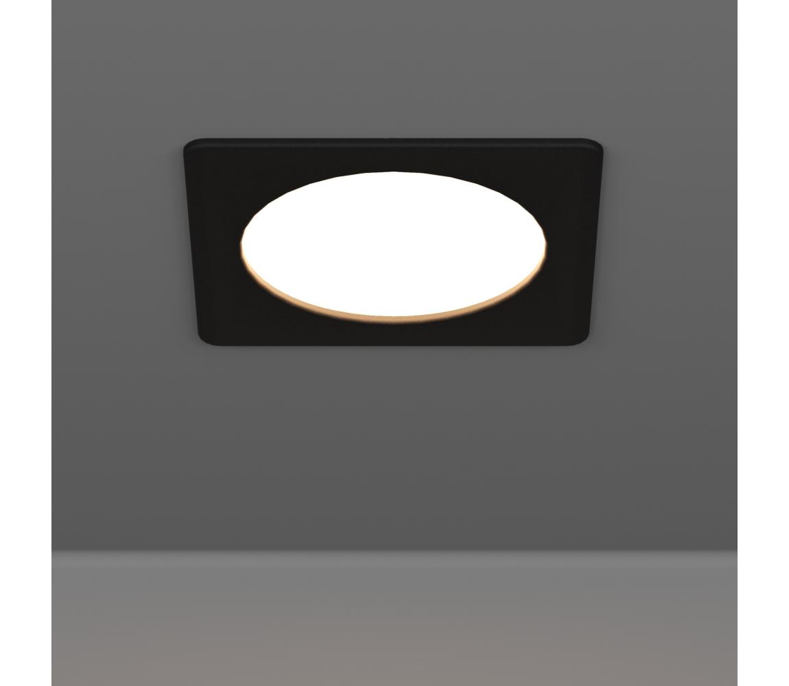 Eglo 901391 - LED Podhledové svítidlo FUEVA LED/6,3W/230V 11,9x11,9 cm černá 901391