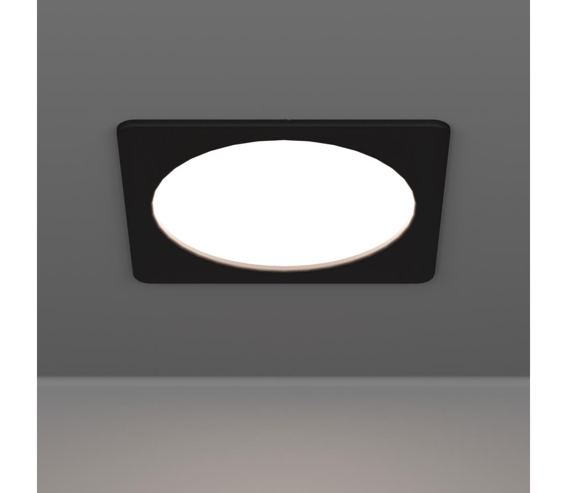 Eglo 901392 - LED Podhledové svítidlo FUEVA LED/10,5W/230V 16,6x16,6 cm černá 901392
