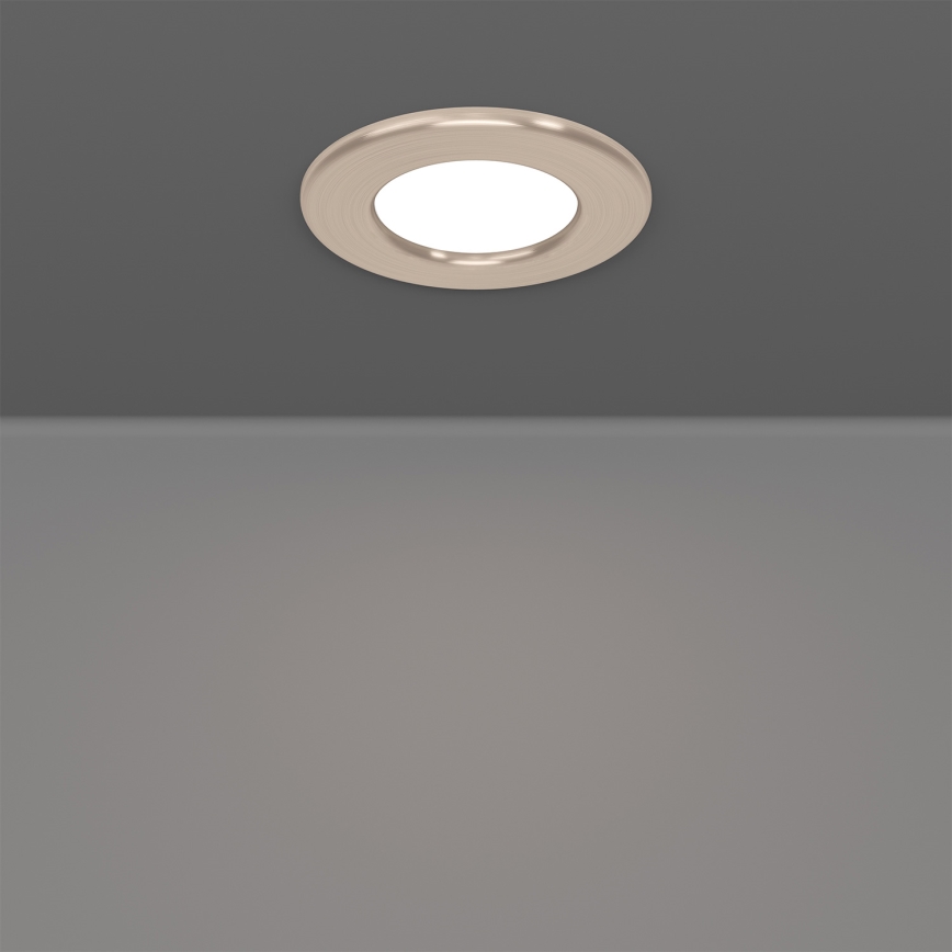 Eglo - SADA 3x LED Podhledové svítidlo LED/3,7W/230V 2700/4000/6500K pr. 8,8 cm matný chrom