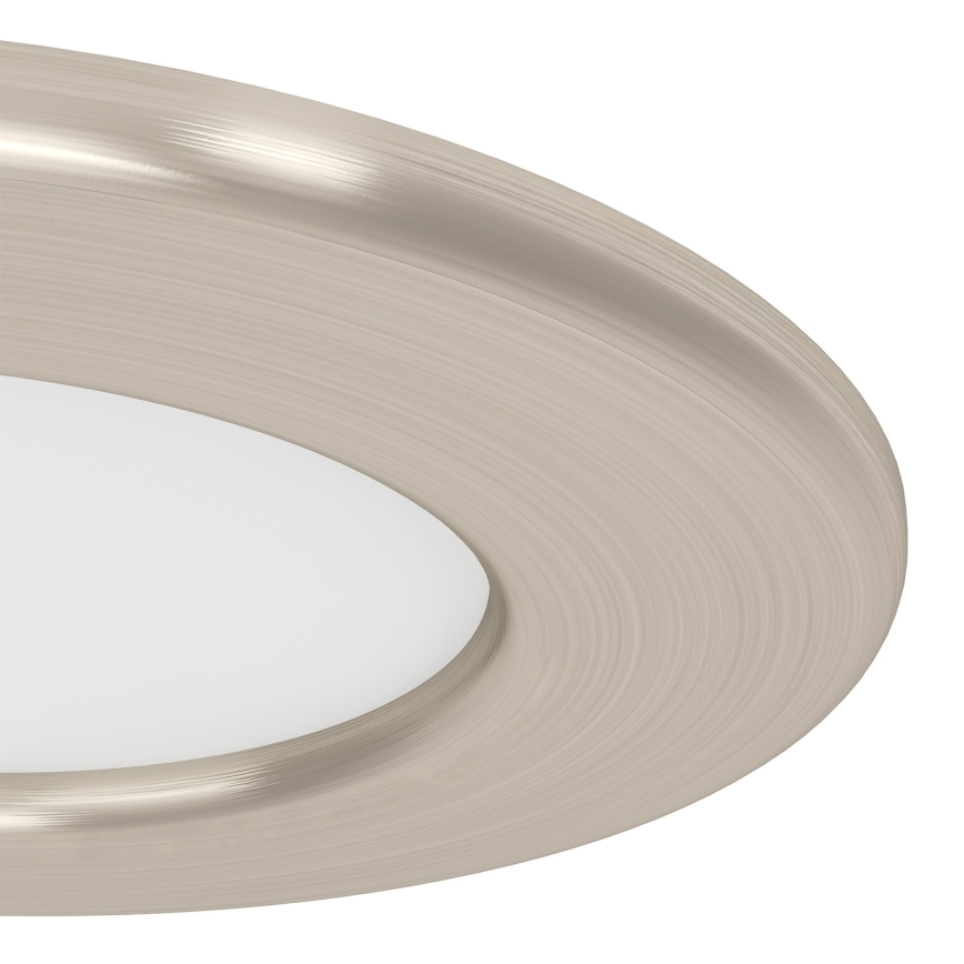 Eglo - LED Podhledové svítidlo LED/3,7W/230V 2700/4000/6500K pr. 8,8 cm matný chrom