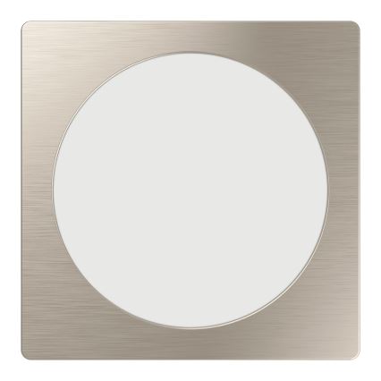 Eglo - LED Podhledové svítidlo LED/10,5W/230V 2700/4000/6500K 16,6x16,6 cm matný chrom
