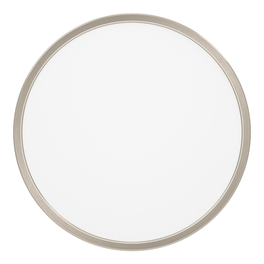 Eglo - LED RGBW Stmívatelné koupelnové stropní svítidlo LED/17,5W/230V 2700-6500K pr. 38,9 cm IP44 matný chrom