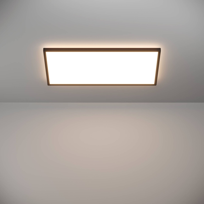 Eglo - LED Koupelnové stropní svítidlo LED/17,2W/230V 2700/4000/6500K 30x57 cm IP44 černá