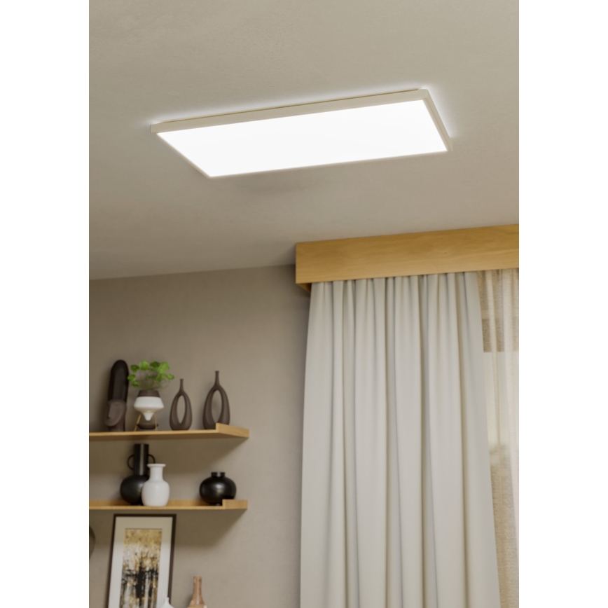 Eglo - LED Koupelnové stropní svítidlo LED/17,2W/230V 2700/4000/6500K 30x57 cm IP44 bílá