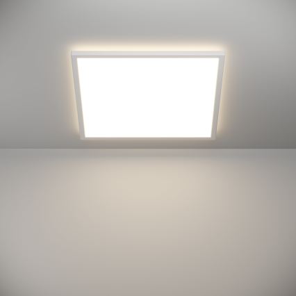 Eglo - LED Stmívatelné koupelnové stropní svítidlo LED/17W/230V 2700-6500K 50x50 cm IP44 bílá + dálkové ovládání