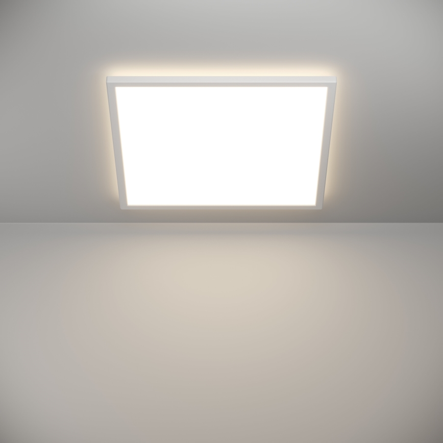 Eglo - LED Stmívatelné koupelnové stropní svítidlo LED/17W/230V 2700-6500K 50x50 cm IP44 bílá + dálkové ovládání