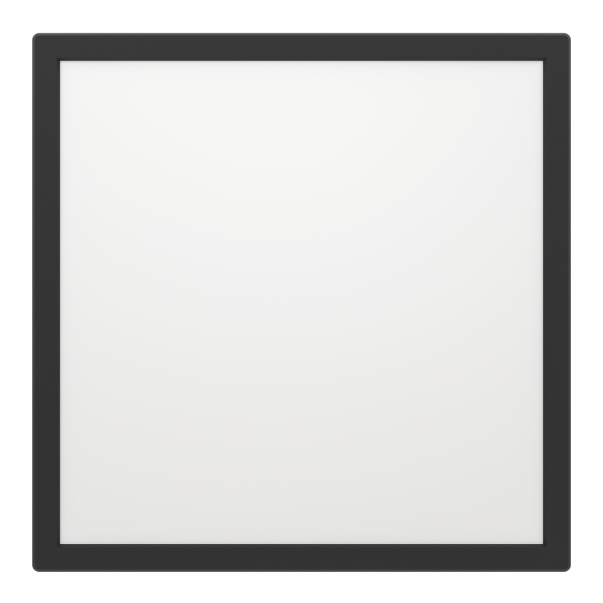 Eglo - LED RGBW Stmívatelné koupelnové stropní svítidlo LED/17,6W/230V 2700-6500K 39x39 cm IP44 černá ZigBee