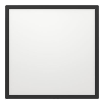 Eglo - LED RGBW Stmívatelné koupelnové stropní svítidlo LED/17W/230V 2700-6500K 50x50cm IP44 černá ZigBee