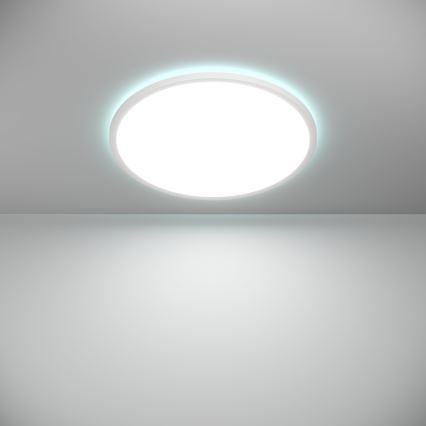 Eglo - LED RGBW Stmívatelné koupelnové stropní svítidlo LED/16,8W/230V 2700-6500K pr. 50 cm IP44 bílá ZigBee