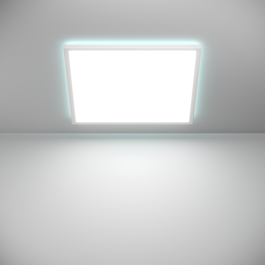 Eglo - LED RGBW Stmívatelné koupelnové stropní svítidlo LED/17W/230V 2700-6500K 50x50 cm IP44 bílá ZigBee