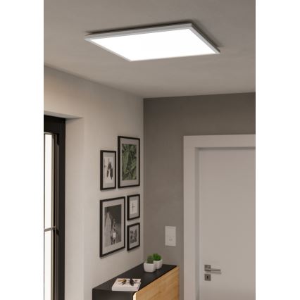 Eglo - LED RGBW Stmívatelné koupelnové stropní svítidlo LED/17W/230V 2700-6500K 50x50 cm IP44 bílá ZigBee