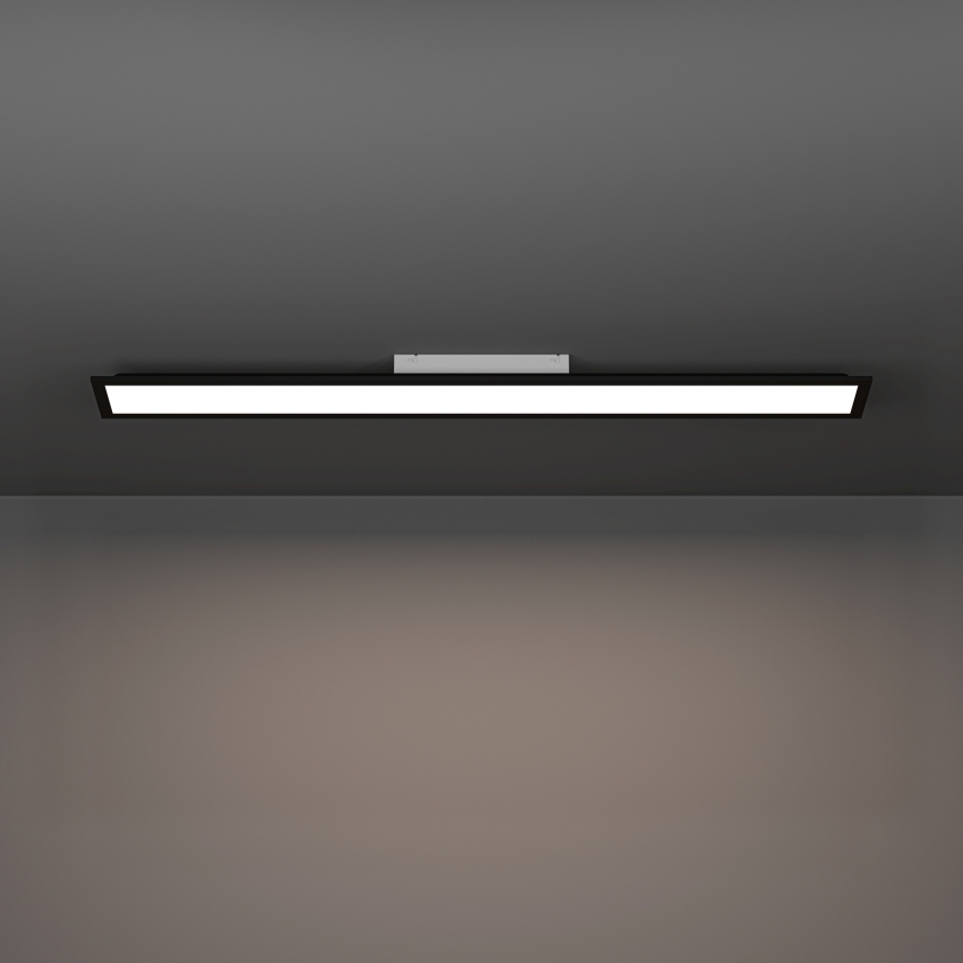 Eglo - LED Přisazený panel LED/28W/230V 2700/4000/6500K 120x15 cm černá