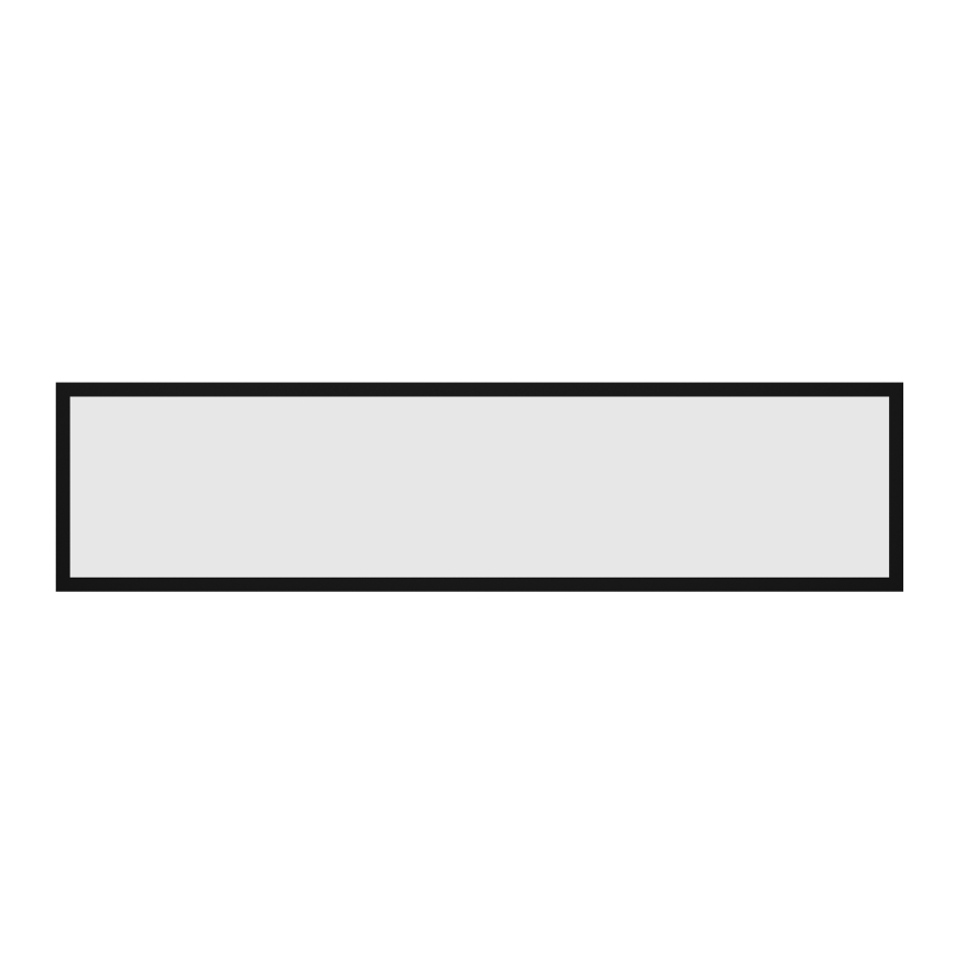 Eglo - LED RGBW Stmívatelný přisazený panel LED/34W/230V 2700-6500K 120x30 cm černá