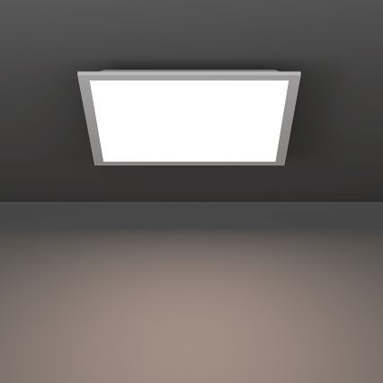 Eglo - LED RGBW Stmívatelné stropní svítidlo LED/19W/230V 2700-6500K 40x40 cm bílá