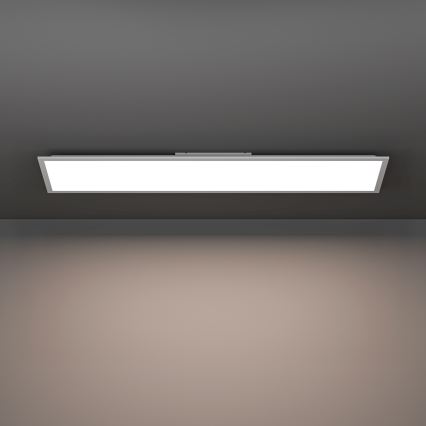 Eglo - LED RGBW Stmívatelný přisazený panel LED/34W/230V 2700-6500K 120x30 cm bílá