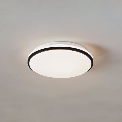 Eglo - LED Koupelnové stropní svítidlo LED/18W/230V 3000/4000/6500K IP54 černá
