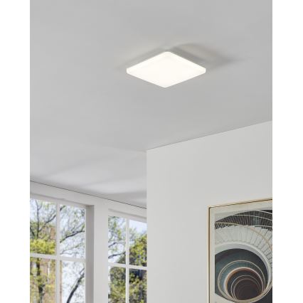 Eglo - LED Koupelnové stropní svítidlo LED/20W/230V 2700/4000/6500K 31x31 cm IP54 bílá