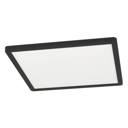 Eglo - LED Koupelnové stropní svítidlo LED/16,4W/230V 29x29 cm IP54 černá