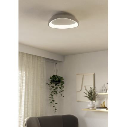 Eglo - LED Stmívatelné stropní svítidlo LED/12W/230V 2700-6500K bílá + dálkové ovládání