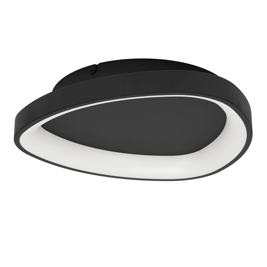Eglo - LED Stmívatelné stropní svítidlo LED/12W/230V 2700-6500K černá + dálkové ovládání