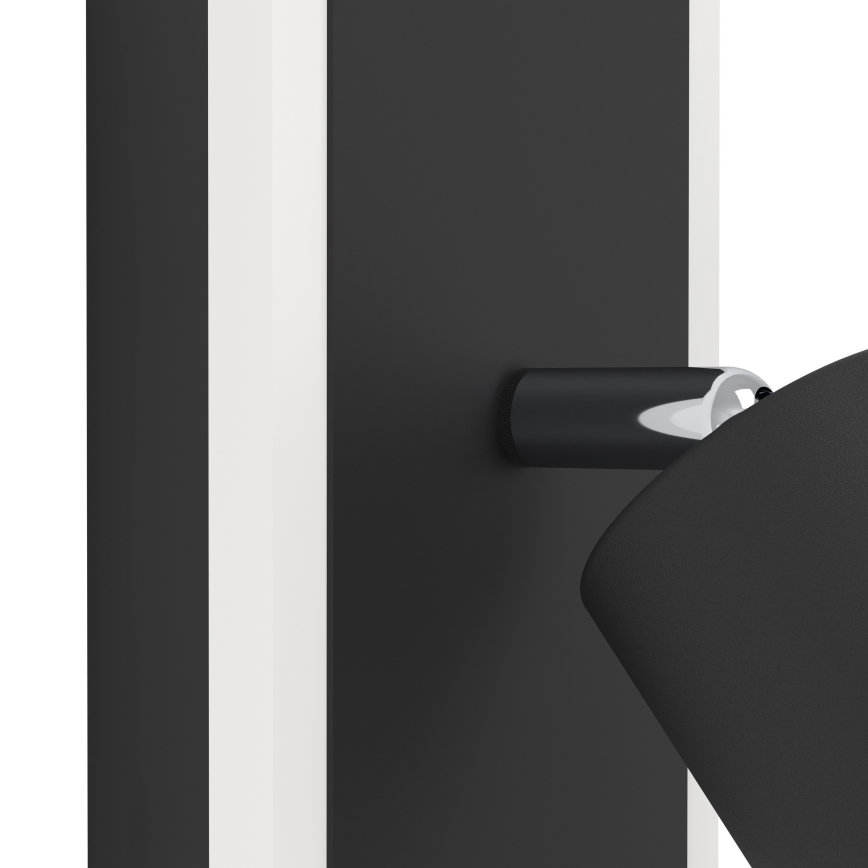 Eglo - LED Nástěnné bodové svítidlo LED/7W/230V černá