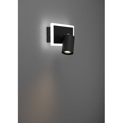 Eglo - LED Nástěnné bodové svítidlo LED/7W/230V černá