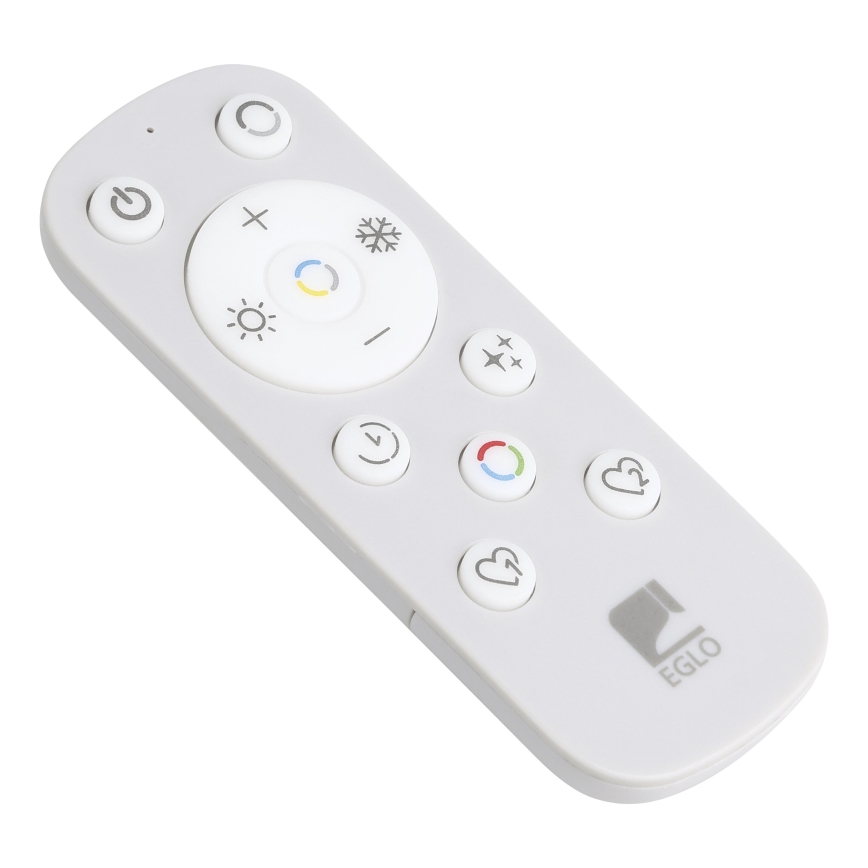 Eglo - LED Stmívatelný lustr na lanku LED/40W/230V 2700-6500K černá + dálkové ovládání