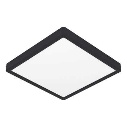 Eglo - LED RGBW Stmívatelné koupelnové stropní svítidlo LED/17,8W/230V 2700-6500K 39x39 cm IP44 černá