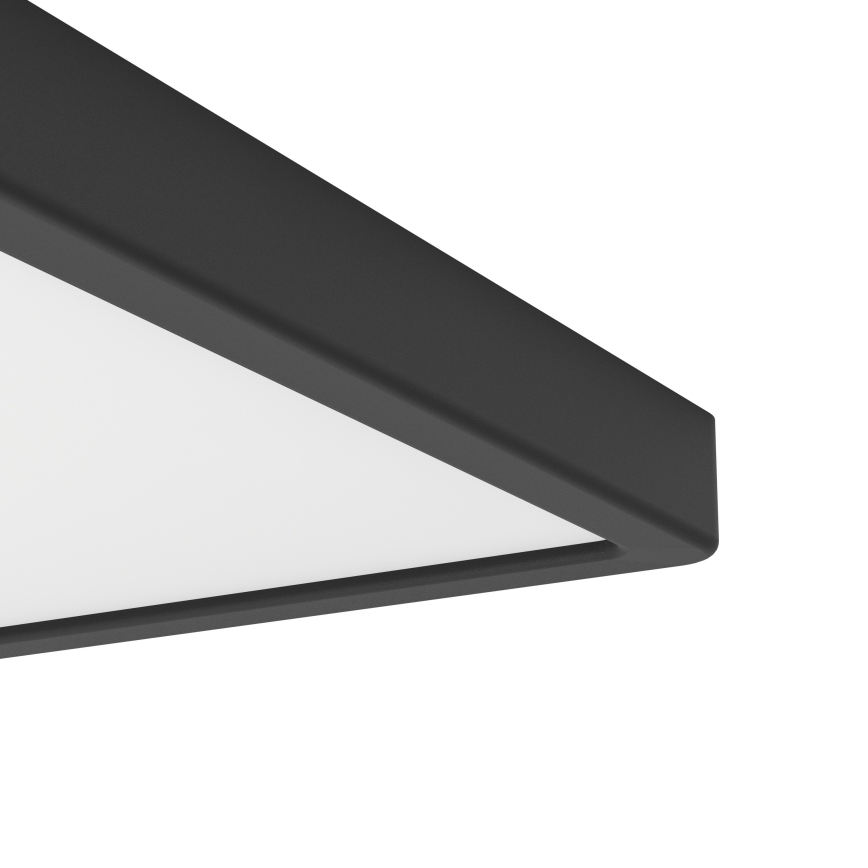 Eglo - LED RGBW Stmívatelné koupelnové stropní svítidlo LED/17,8W/230V 2700-6500K 39x39 cm IP44 černá