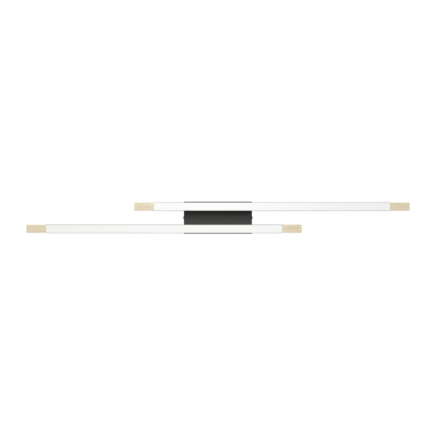 Eglo - LED Stmívatelné stropní svítidlo 2xLED/10W/230V 3000K černá/béžová