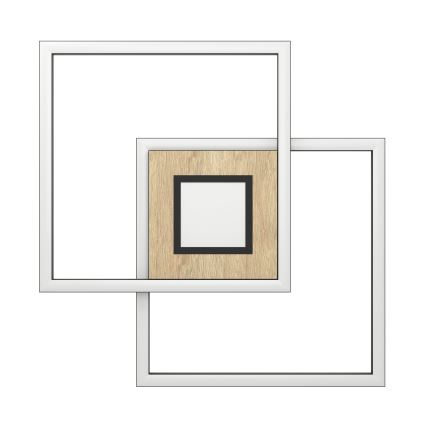 Eglo - LED Stmívatelné stropní svítidlo 2xLED/17W/230V +1xLED/4,2W 2700-6500K + dálkové ovládání