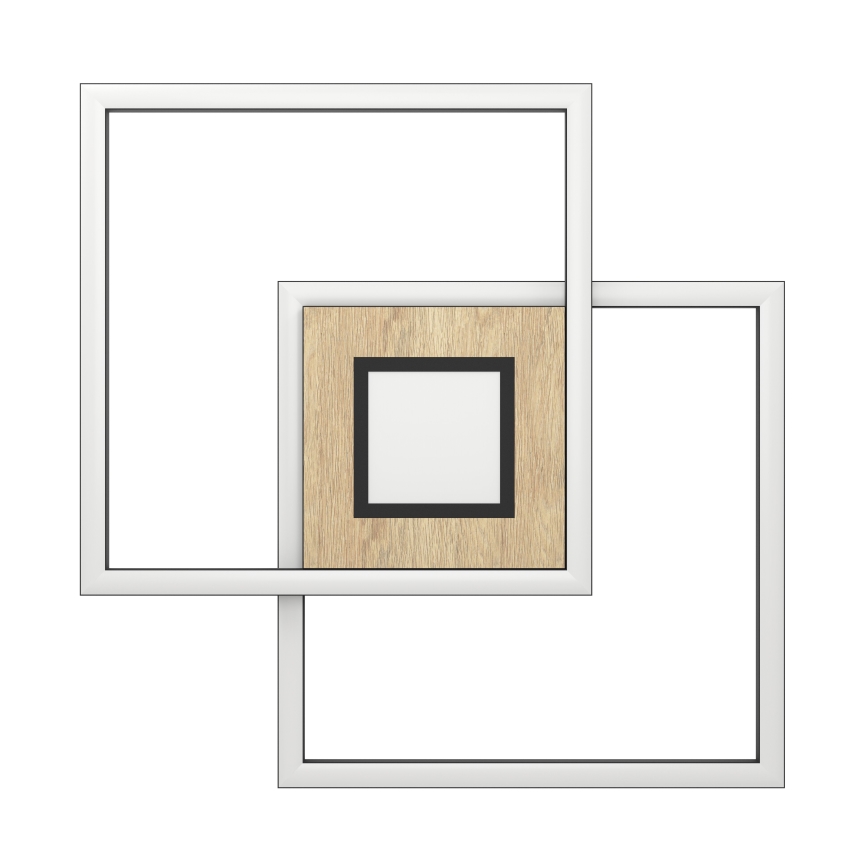 Eglo - LED Stmívatelné stropní svítidlo 2xLED/17W/230V +1xLED/4,2W 2700-6500K + dálkové ovládání