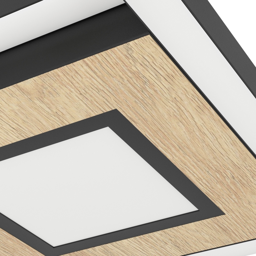 Eglo - LED Stmívatelné stropní svítidlo 2xLED/17W/230V +1xLED/4,2W 2700-6500K + dálkové ovládání