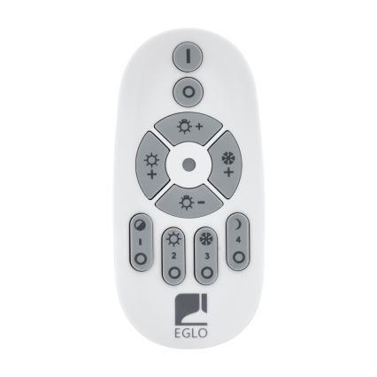Eglo - LED Stmívatelné stropní svítidlo 2xLED/17W/230V +1xLED/4,2W 2700-6500K + dálkové ovládání
